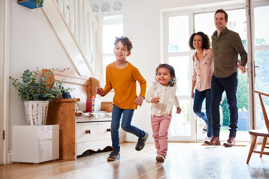 family home secured with ABS locks 