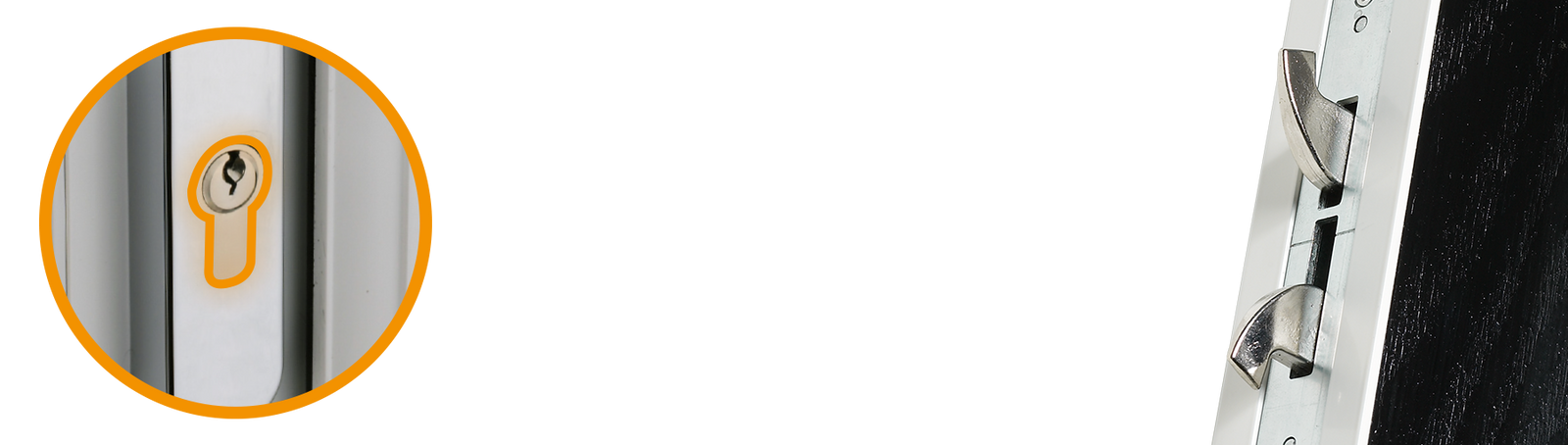  IMPORTANT FACT...  Multipoint locking on doors is only as secure as the euro cylinder. It doesn't matter how many locking points there are on the side of your door. Don't let your euro cylinder door lock be the weakest link in your home security.